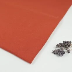 Organic Single Stretch Jersey In Pumpkin Von Mind The MAKER