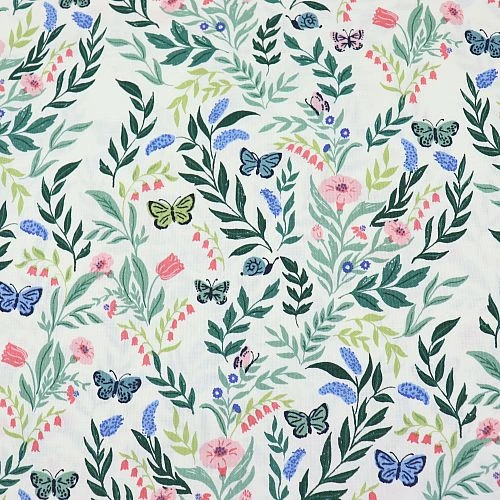 Bio Popeline Baumwollstoff Flora Aus Der Serie Perennial Von Cloud9 4 Bio Popeline Baumwollstoff Flora Aus Der Serie Perennial Von Cloud9 – Bild 2