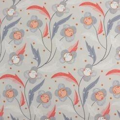 Bio Popeline Baumwollstoff Rise Up Ivory Aus Der Serie Bloom Together Von Cloud9 -STOFFBIOTOP Verkäufe Popeline Baumwollstoff Rise Up Ivory aus 1761 1