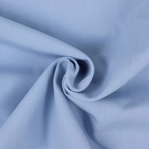 Uni Bio Popeline Denim Blau Von Amandine Cha 5 Uni Bio Popeline Denim Blau Von Amandine Cha – Bild 3