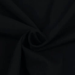 Uni Bio Popeline Schwarz Von Amandine Cha -STOFFBIOTOP Verkäufe Popeline schwarz von Amandine Cha Uni 1104 2