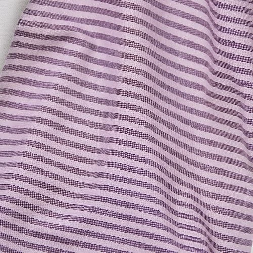 ORGANIC STRIPE COTTON In Plum/Lilac Von Mind The MAKER 4 ORGANIC STRIPE COTTON In Plum/Lilac Von Mind The MAKER – Bild 2