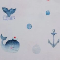 Bio Jersey Sea You Later In Weiß -STOFFBIOTOP Verkäufe Sea You Later in weiss Bio 1712 2