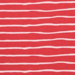 Bio Ringeljersey Stoff Good Vibes Stripes Poppy Von Stoffonkel -STOFFBIOTOP Verkäufe Stoff Good Vibes Stripes poppy von 1754 2
