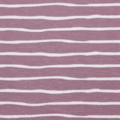 Bio Ringeljersey Stoff Good Vibes Stripes Woodrose Von Stoffonkel -STOFFBIOTOP Verkäufe Stoff Good Vibes Stripes woodrose von 1750 2