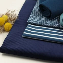 Bio Jersey Stoff Kuller In Water By Night Petrol Von Stoffonkel -STOFFBIOTOP Verkäufe Stoff Kuller in water by night 425 2