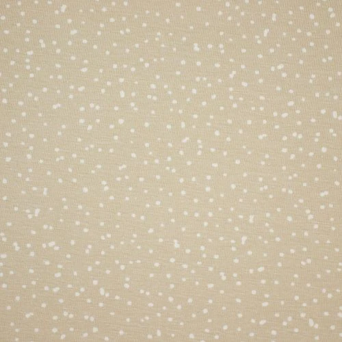 Bio Jersey Stoff Spotties Macadamia Von Stoffonkel 5 Bio Jersey Stoff Spotties Macadamia Von Stoffonkel – Bild 3