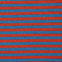 Bio Jersey Stoff Streifen Blau Orangerot Ringeljersey Stoffonkel -STOFFBIOTOP Verkäufe Stoff Streifen blau orangerot Ringeljersey Stoffonkel 870 2