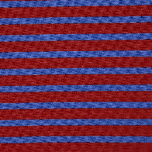 Bio Jersey Stoff Streifen Ultramarine Rot Ringeljersey Stoffonkel 5 Bio Jersey Stoff Streifen Ultramarine Rot Ringeljersey Stoffonkel – Bild 3