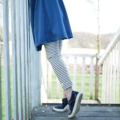 Bio Jersey Stoff Streifen Weiß Schwarz Ringeljersey Stoffonkel -STOFFBIOTOP Verkäufe Stoff Streifen weiss schwarz Ringeljersey Stoffonkel 418 2