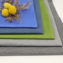 Bio Jersey Stoff Uni Hellgrau Meliert -STOFFBIOTOP Verkäufe Stoff uni hellgrau meliert Bio Jersey 20 2