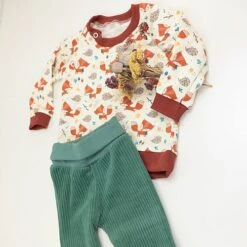 Bio Bündchen Stoff Uni Staubgrün Stoffonkel -STOFFBIOTOP Verkäufe Stoffonkel Bio Buendchen Stoff uni staubgruen 1639 5