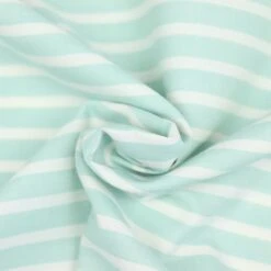 Bio Chambray Streifen Mintgrün Von Amandine Cha -STOFFBIOTOP Verkäufe Streifen mintgruen von Amandine Cha Bio 1279 2