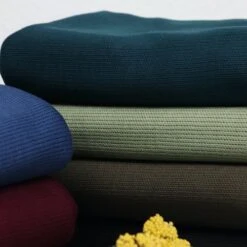 Bio Interlock Strick Uni Salbei -STOFFBIOTOP Verkäufe Strick uni Salbei Bio Interlock 1502 2