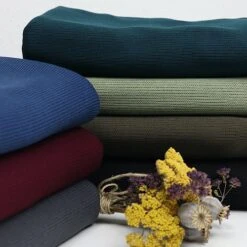 Bio Interlock Strick Uni Trüffel -STOFFBIOTOP Verkäufe Strick uni Trueffel Bio Interlock 1501 2