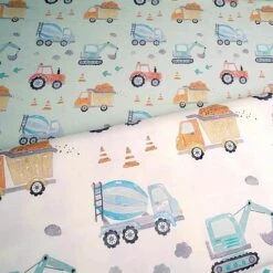 Bio Jersey Motiv Trucks Von Stoffonkel -STOFFBIOTOP Verkäufe Trucks von Stoffonkel Bio Jersey Motiv 2299 3