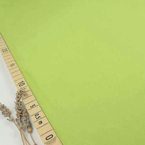 Uni Bio Popeline Candy Cotton In Lime Von Verhees 3 Uni Bio Popeline Candy Cotton In Lime Von Verhees