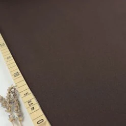 Uni Bio Popeline Candy Cotton In Brown Von Verhees