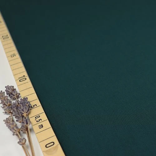 Uni Bio Popeline Candy Cotton In Dark Emerald Von Verhees 3 Uni Bio Popeline Candy Cotton In Dark Emerald Von Verhees