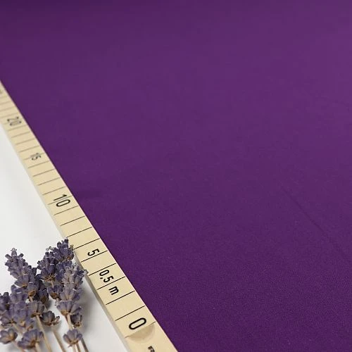 Uni Bio Popeline Violett Von Amandine Cha 3 Uni Bio Popeline Violett Von Amandine Cha