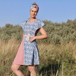 Bio Jersey Stoff Uni Altrosa -STOFFBIOTOP Verkäufe altrosa Bio Jersey Stoff uni 33 4