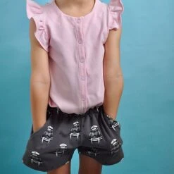 Bio Jersey Captain Walrus Grau Von Bloome Copenhagen -STOFFBIOTOP Verkäufe grau von Bloome Copenhagen Bio Jersey 549 4