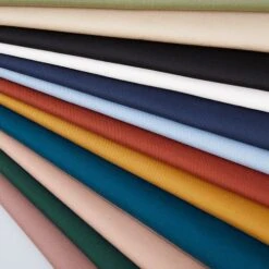 ORGANIC COTTON STRETCH TWILL In Ocean Von Mind The MAKER -STOFFBIOTOP Verkäufe in Ocean von mind the MAKER 2307 4