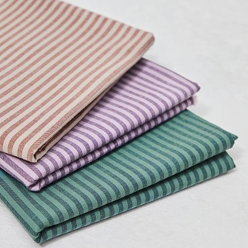 ORGANIC STRIPE COTTON In Plum/Lilac Von Mind The MAKER 6 ORGANIC STRIPE COTTON In Plum/Lilac Von Mind The MAKER – Bild 4