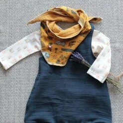 Bio Jersey Safari Animals In Ocker -STOFFBIOTOP Verkäufe in ocker Bio Jersey Safari Animals 1801 4