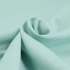 Bio Chambray Punkte Mintgrün Von Amandine Cha -STOFFBIOTOP Verkäufe mintgruen von Amandine Cha Bio Chambray 1345 3