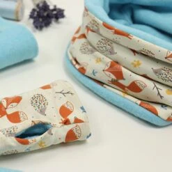 Bio Jersey Motiv Fuchs Und Igel Von Stoffonkel -STOFFBIOTOP Verkäufe und Igel von Stoffonkel Bio Jersey 528 4