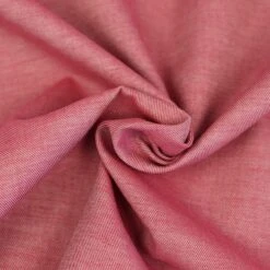 Bio Chambray Uni Kirschblüten Rot Von Amandine Cha -STOFFBIOTOP Verkäufe uni Kirschblueten Rot von Amandine Cha 1458 2