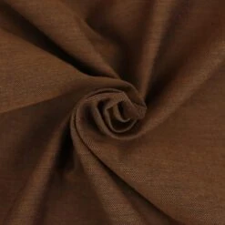 Bio Chambray Uni Mordoré Zwiebackbraun Von Amandine Cha -STOFFBIOTOP Verkäufe uni Mordore Zwiebackbraun von Amandine Cha 1189 2