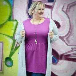 Bio Jersey Stoff Uni Beere -STOFFBIOTOP Verkäufe uni beere Bio Jersey Stoff 36 3