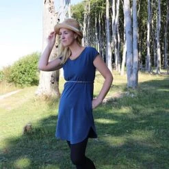 Bio Jersey Stoff Uni Indigo Blau -STOFFBIOTOP Verkäufe uni indigo blau Bio Jersey Stoff 41 3