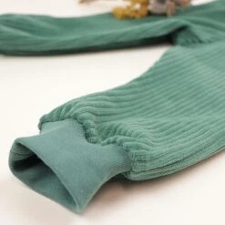 Bio Bündchen Stoff Uni Staubgrün Stoffonkel -STOFFBIOTOP Verkäufe uni staubgruen Stoffonkel Bio Buendchen Stoff 1639 3