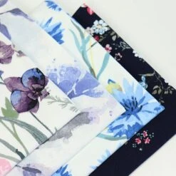 Bio Jersey Motiv Blütentraum Von Stoffonkel In Dunkelblau -STOFFBIOTOP Verkäufe von Stoffonkel in dunkelblau Bio Jersey 451 4